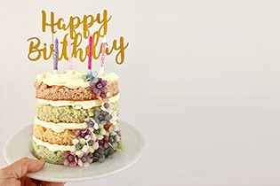 Easy celebration cake decorations